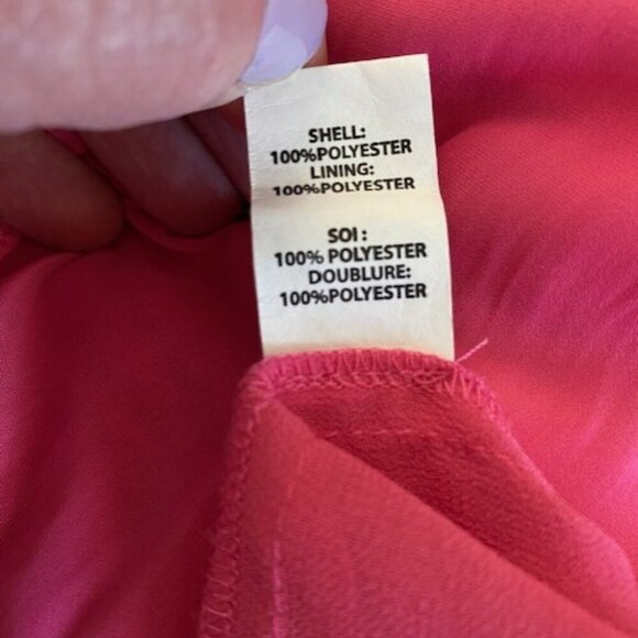 RAMY BROOK Hot Pink Leah One Shoulder Smocked Mini Dress XS - Picture 12 of 12